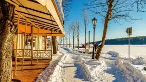 Mikołajki w zimowej scenerii, luty 2021 r. - zdjęcie 92