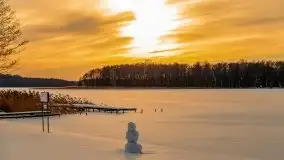 Zachód słońca Pierkunowo i okolice, luty 2021 - zdjęcie 42