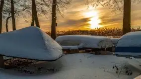 Zachód słońca Pierkunowo i okolice, luty 2021 - zdjęcie 43