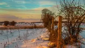 Zachód słońca Pierkunowo i okolice, luty 2021 - zdjęcie 56