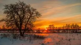 Zachód słońca Pierkunowo i okolice, luty 2021 - zdjęcie 79