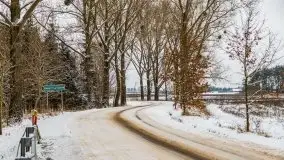 Okolice Kleszczewa w zimowej scenerii, styczeń 2021 - zdjęcie 16