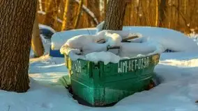 Zachód słońca nad jeziorem Siercze, luty 2021  - zdjęcie 18