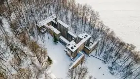 Śluza w Leśniewie Górnym w zimowej szacie, luty 2021 - zdjęcie 12