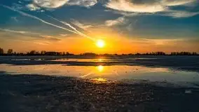 Zachód słońca nad jeziorem Kruklin, luty 2021 - zdjęcie 32