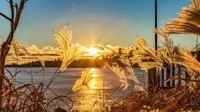 Zimowy wieczór i zachód słońca w Rynie, luty 2021 - zdjęcie 1