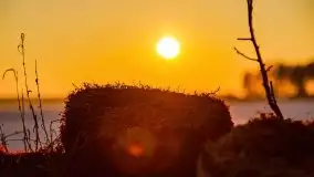 Przedwiosenny zachód słońca nad jeziorem Gołdopiwo i Żabiniec - zdjęcie 30