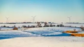 Zimowa sceneria okolic Kętrzyna, luty 2021 - zdjęcie 40