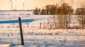 Zimowa sceneria okolic Kętrzyna, luty 2021 - zdjęcie 29