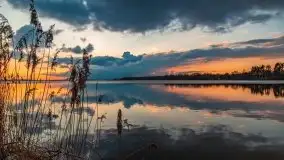 Jeszcze więcej magii Mazur - zachód nad jeziorem Święcajty - zdjęcie 66