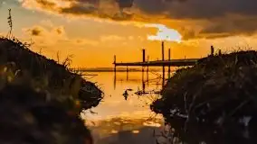 Efekt halo - zachód słońca nad jeziorem Dargin - zdjęcie 64