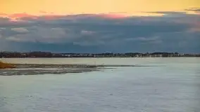 Ostatni zimowy zachód słońca, jezioro Niegocin 03.2021 - zdjęcie 20