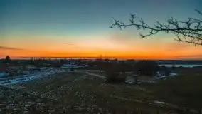 Po-zachód słońca przy wsi Upałty - zdjęcie 2