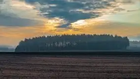 Kwietniowy wschód słońca nad jeziorem Kruklin - zdjęcie 5