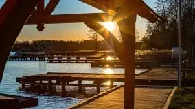 Kwietniowy zachód słońca w Mrągowie - zdjęcie 48