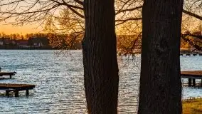 Kwietniowy zachód słońca w Mrągowie - zdjęcie 25