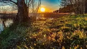 Zachód słońca nad jeziorem Wojnowo - zdjęcie 24