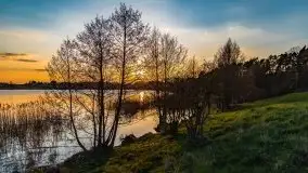 Zachód słońca nad jeziorem Wojnowo - zdjęcie 19