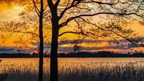 Zachód słońca nad jeziorem Święcajty, maj 2021 - zdjęcie 28