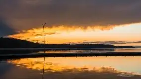 Zachód słońca nad jeziorem Kisajno - zdjęcie 11