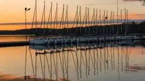 Zachód słońca nad jeziorem Kisajno - zdjęcie 12