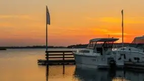 Zachód słońca w porcie Ognisty Ptak, maj 2021 - zdjęcie 27