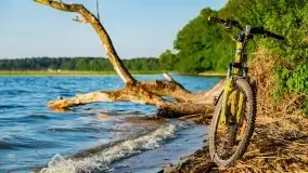 Zachód słońca nad jeziorem Dargin, Poganty - zdjęcie 7