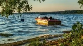 Zachód słońca nad jeziorem Dargin, Poganty - zdjęcie 17