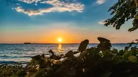 Zachód słońca nad jeziorem Dargin, Poganty - zdjęcie 12