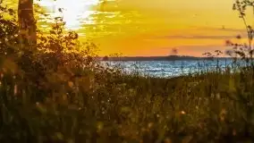 Zachód słońca nad jeziorem Dargin - zdjęcie 28