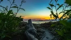 Zachód słońca nad jeziorem Dargin - zdjęcie 6