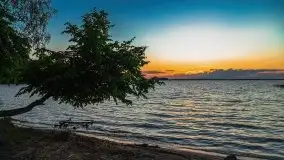 Zachód słońca nad jeziorem Dargin - zdjęcie 17