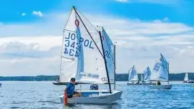 Regaty o Puchar Trzech Ryb w klasie Optimist - fotorelacja - zdjęcie 37