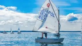 Regaty o Puchar Trzech Ryb w klasie Optimist - fotorelacja - zdjęcie 28