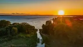 Zachód słońca nad jeziorem Niegocin - zdjęcie 14