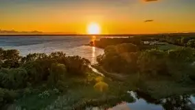 Zachód słońca nad jeziorem Niegocin - zdjęcie 21