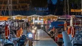 Stanica Wodna Stranda po zmierzchu, lipiec 2021 - zdjęcie 13