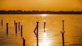 Zachód słońca nad jeziorem Mamry, czerwiec 2021 - zdjęcie 43