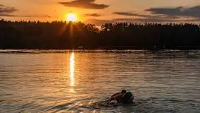 Zachód nad jeziorem Bełdany, koniec czerwca 2021 r. - zdjęcie 4