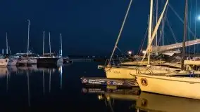 Wieczorne Giżycko, port Ekomarina - zdjęcie 30