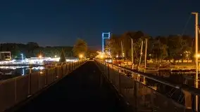 Wieczorne Giżycko, port Ekomarina - zdjęcie 19