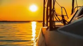 Zachód słońca w Fuledzie nad jeziorem Dobskim - zdjęcie 1