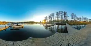 Zachód słońca w Strandzie, listopad 2022