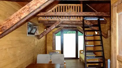 Domek na wodzie, jezioro Nidzkie - zdjęcie 22