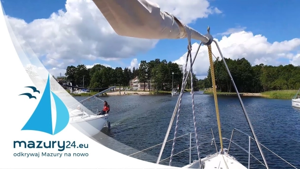 Przepłynęliśmy wyremontowanym kanałem Niegocińskim, 2019