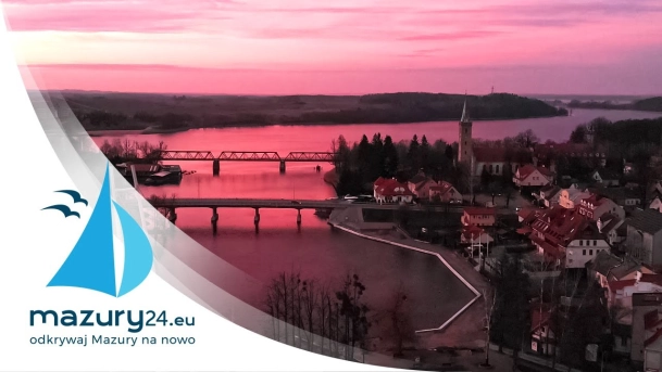 Wieczór w Mikołajkach... i te chmury po zachodzie...