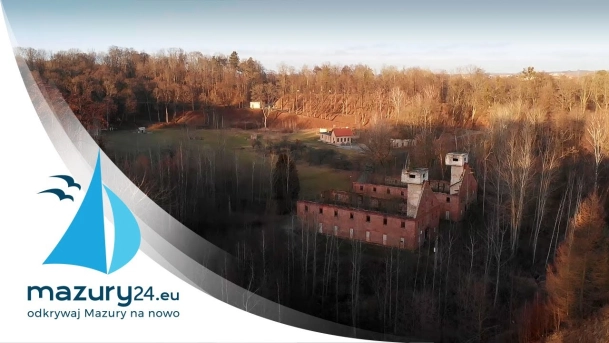 PullBack z Twierdzy Boyen, aż do panoramy Giżycka