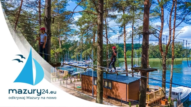 Park linowy w porcie, Hotelu Tajty