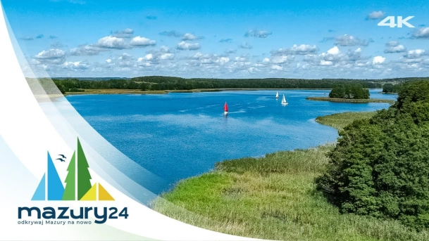 Trasa Mikołajki - Ryn, w mniej niż 3 minuty, 4K