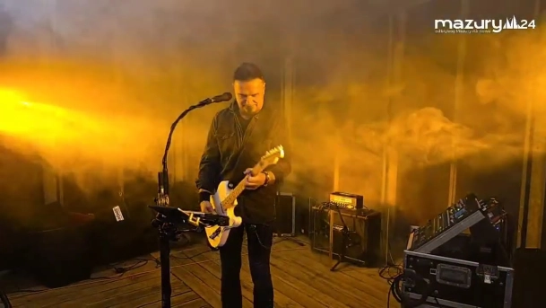 Vintage, Krzysztof Wałecki w Tawernie Stranda w Giżycku, LIVE